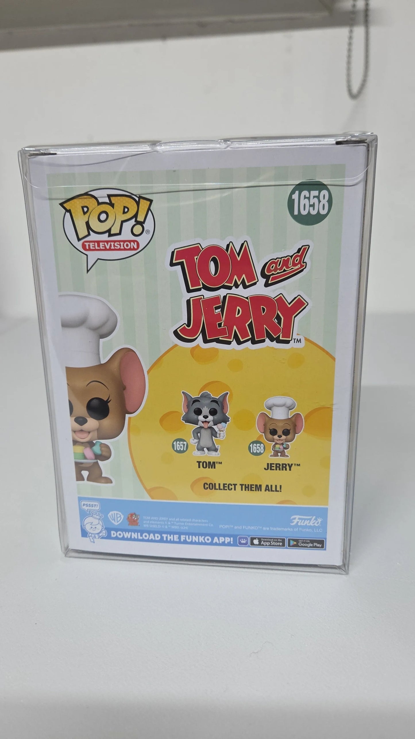 Jeff Bergman Signed Funko POP Tom and Jerry 1658 Autographed COA