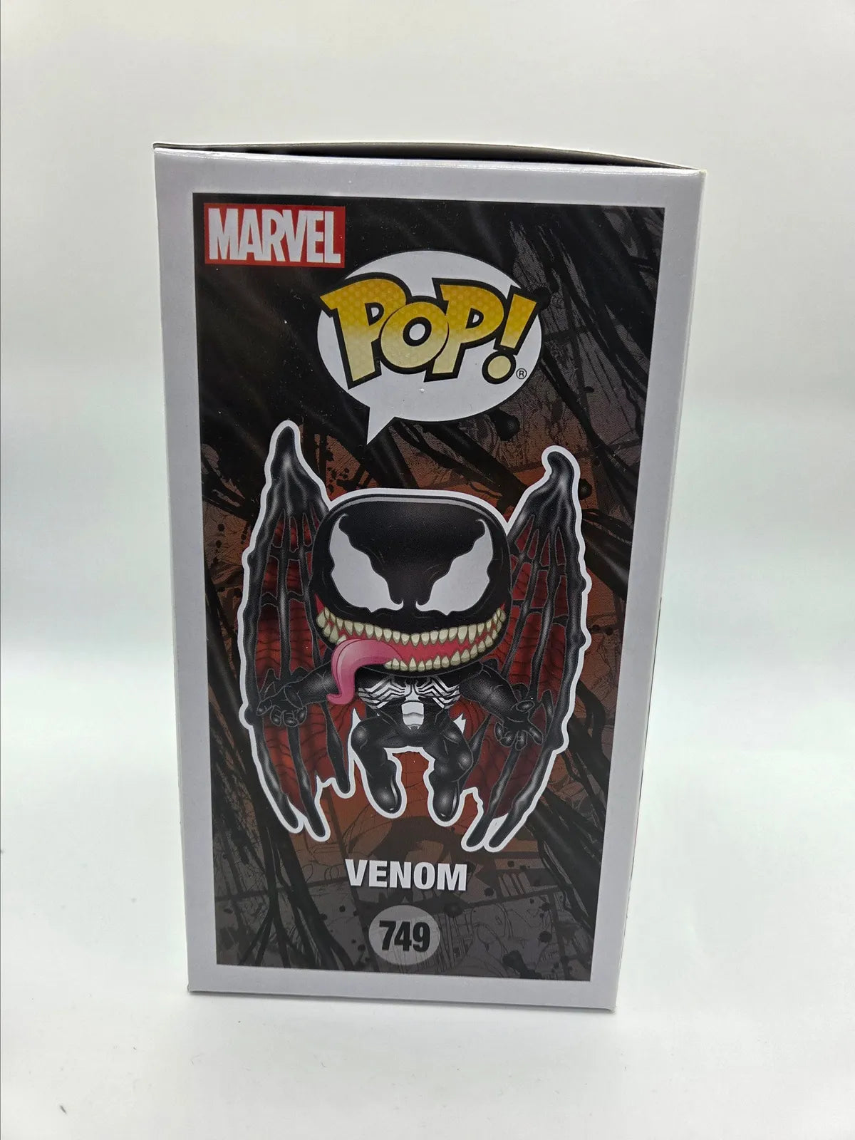 Funko Pop ! Marvel Winged Venom 749 Vinyl Bobblehead - Pop in a Box Exclusive
