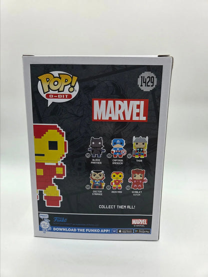 Marvel Avengers Iron Man 8-bit Figure Funko POP! TGT Avengers 8-Bit Iron Man