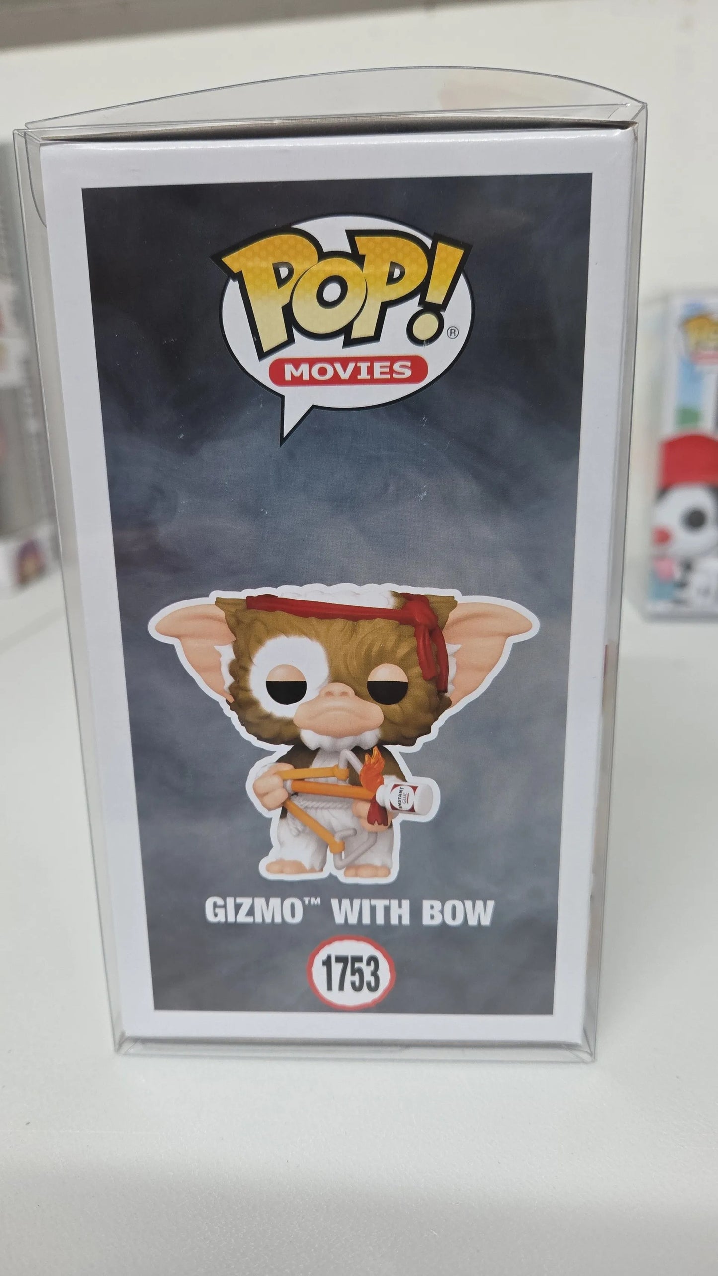 Joe Dante signed Funko POP Gizmo with bow #1753 OCC Cert