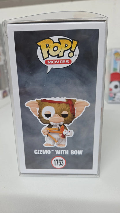 Joe Dante signed Funko POP Gizmo with bow #1753 OCC Cert