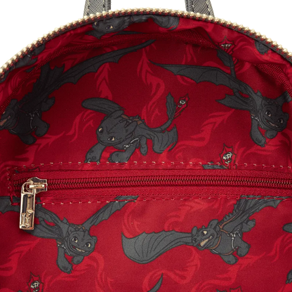 How to Train Your Dragon Toothless Cosplay Mini Backpack Loungefly