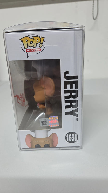 Jeff Bergman Signed Funko POP Tom and Jerry 1658 Autographed COA