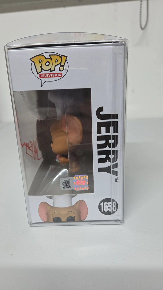 Jeff Bergman Signed Funko POP Tom and Jerry 1658 Autographed COA