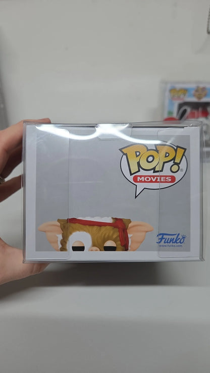 Joe Dante signed Funko POP Gizmo with bow #1753 OCC Cert
