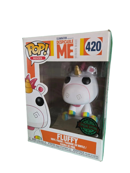 Funko Pop Despicable Me 3 Fluffy #420 Rainbow Special Edition