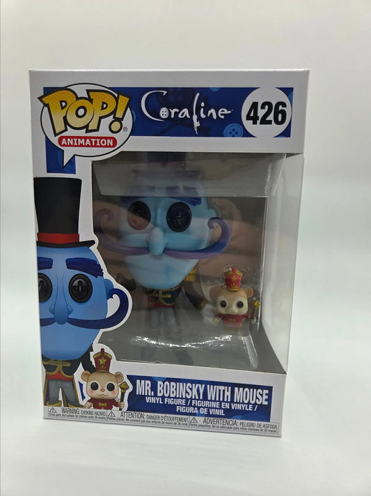 Funko POP! Animation Coraline Mr Bobinsky with Mouse