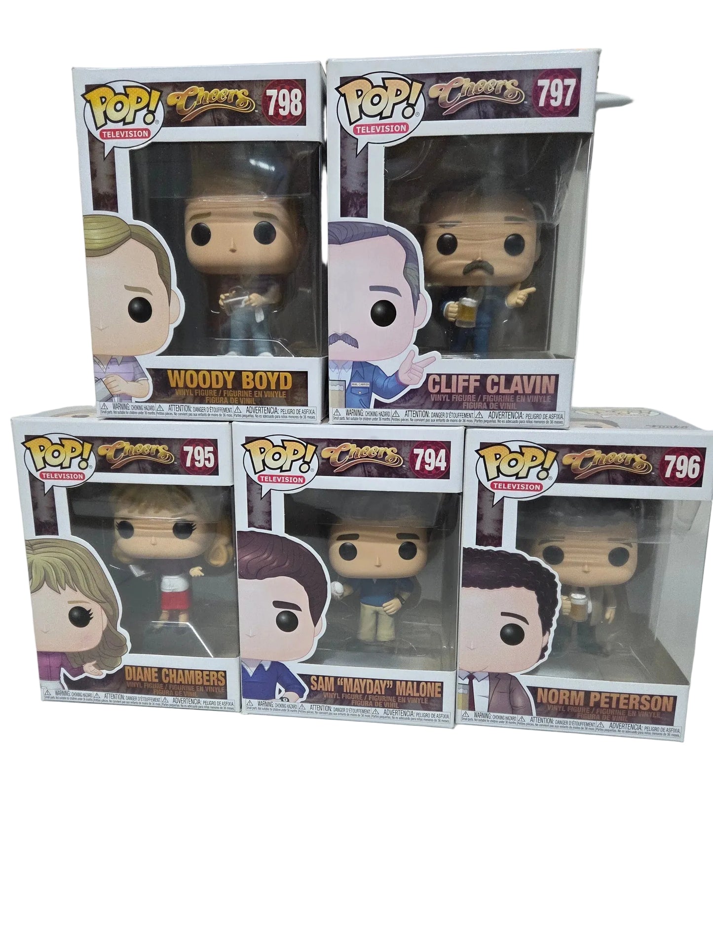 Funko Pop Cheers Full Set (794-798)