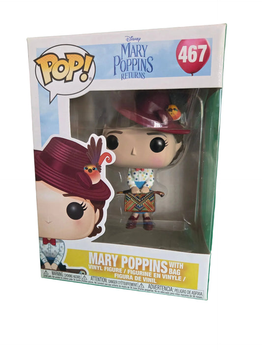 Funko Pop! Mary Poppins Returns - Mary Poppins with Bag Vinyl Action Figure #467