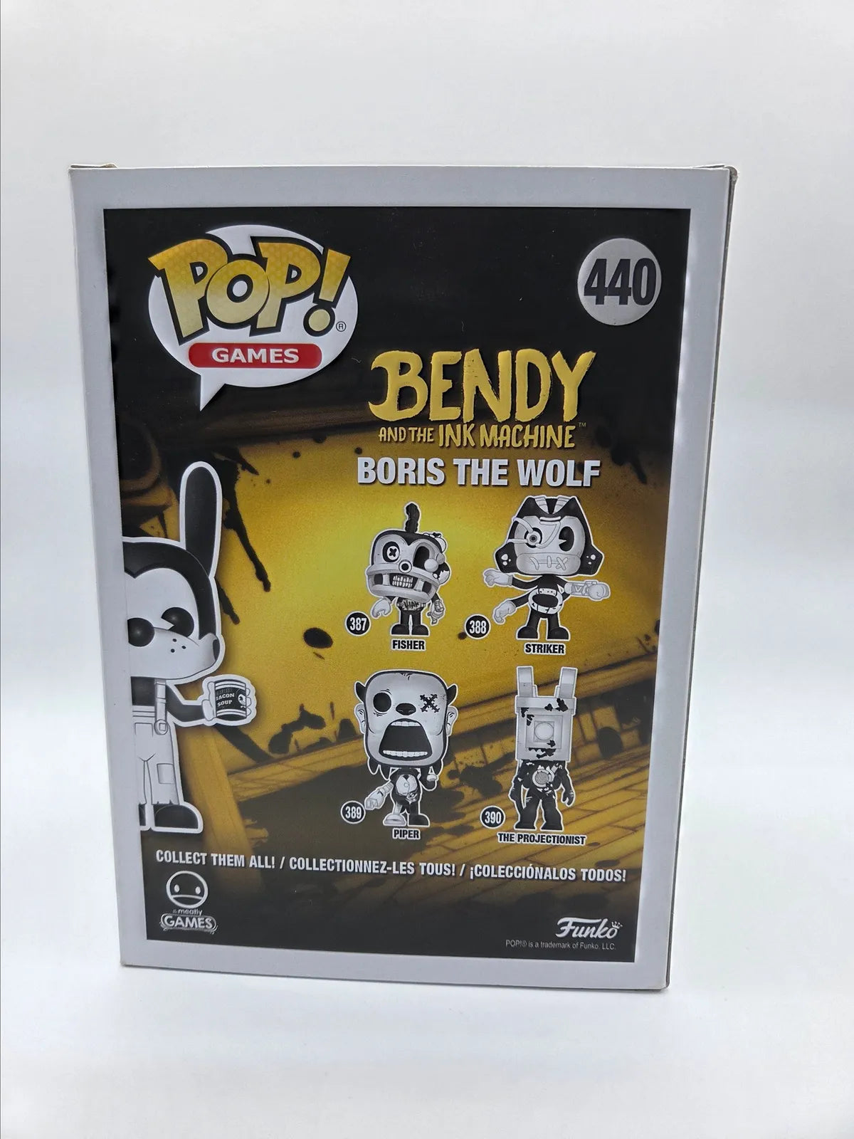 Pop Vinyl #440 BENDY AND THE INK MACHINE BORIS THE WOLF