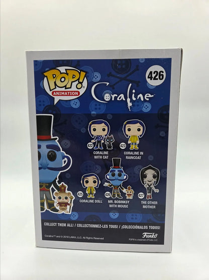 Funko POP! Animation Coraline Mr Bobinsky with Mouse