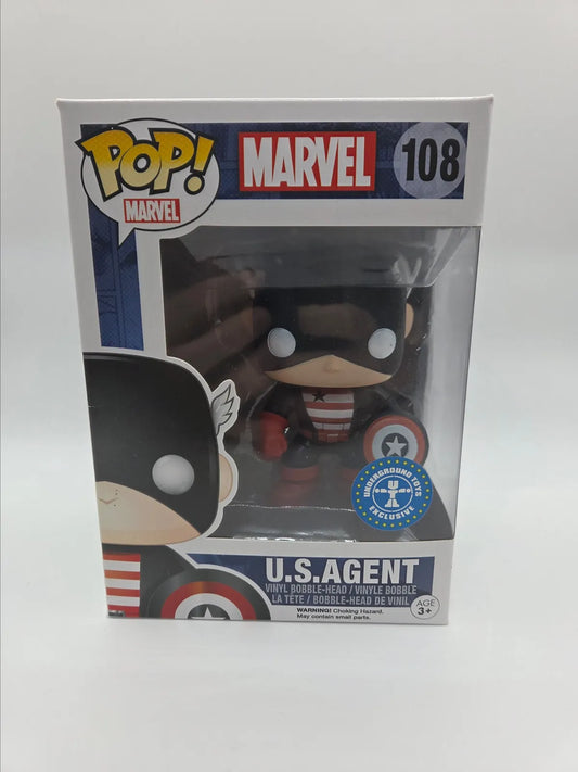Funko Pop Marvel 108 U.S. Agent Underground Toys Exclusive