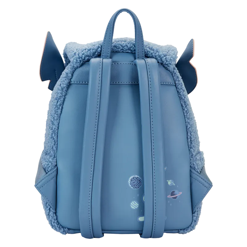 Stitch Plush Sherpa Loungefly Mini Backpack
