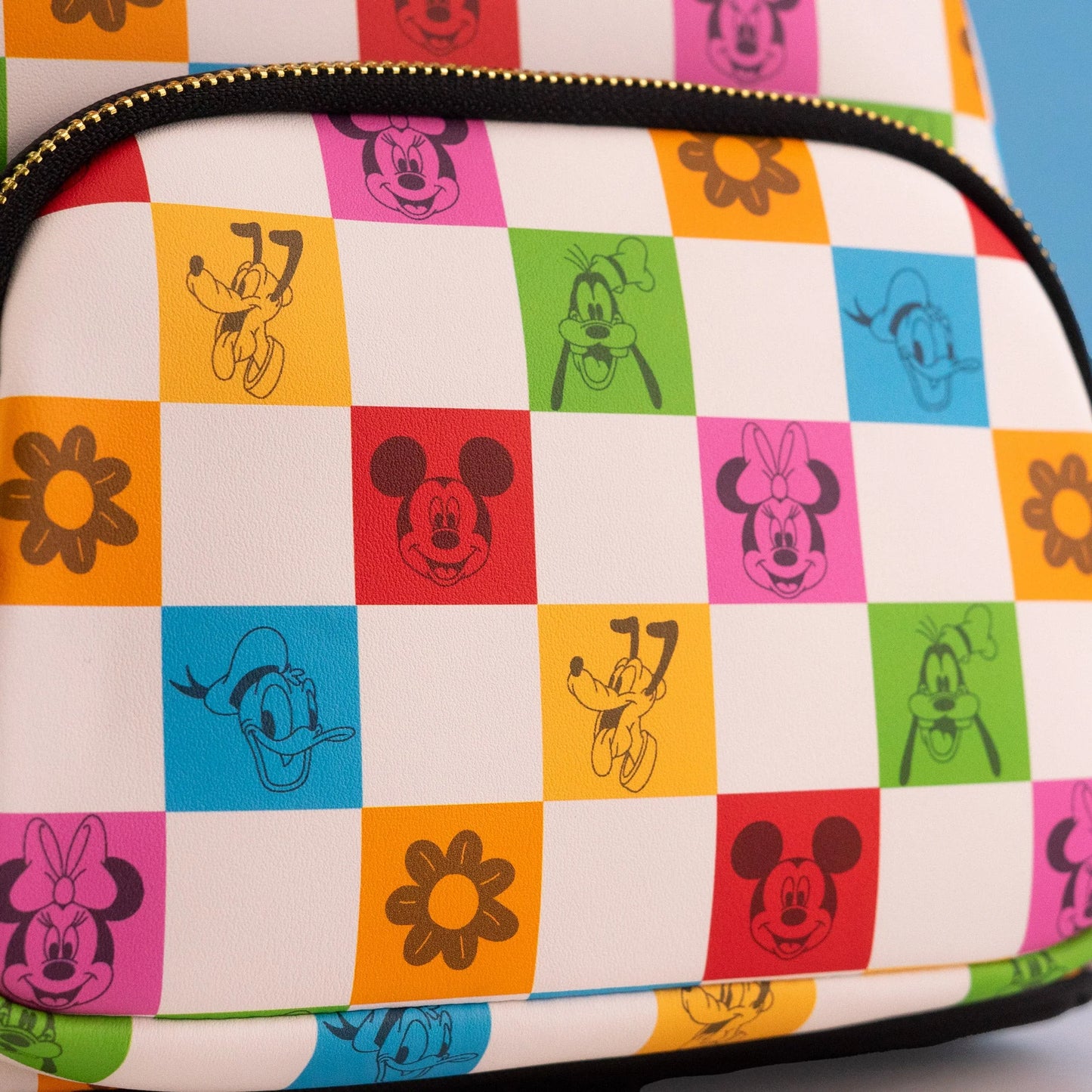 Loungefly x Disney Mickey & Friends Colorblock Party Mini Backpack