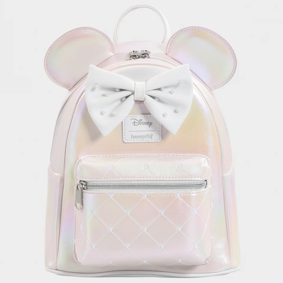 Loungefly - Minnie Mouse Loungefly Pearl Mini Backpack