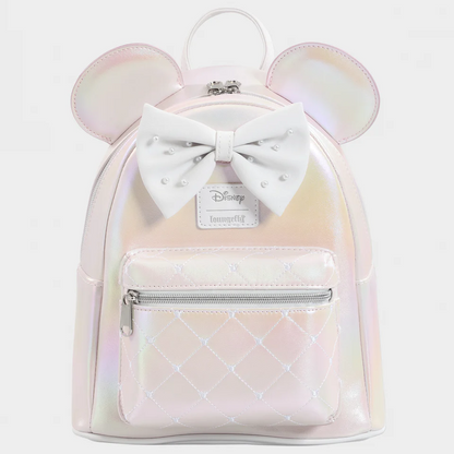 Loungefly - Minnie Mouse Loungefly Pearl Mini Backpack