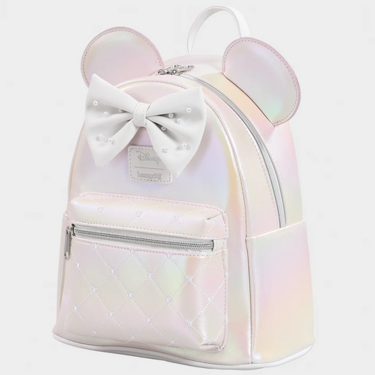 Loungefly - Minnie Mouse Loungefly Pearl Mini Backpack