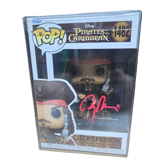 Jerry Bruckheimer Signed Autograph Pirates Of The Caribbean Jack Funko Pop! SWAU