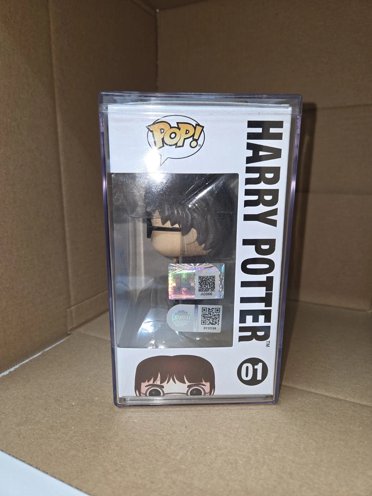 DANIEL RADCLIFFE Signed Harry Potter OFFICIAL Funko Pop #01 Movies SWAU & VIVO