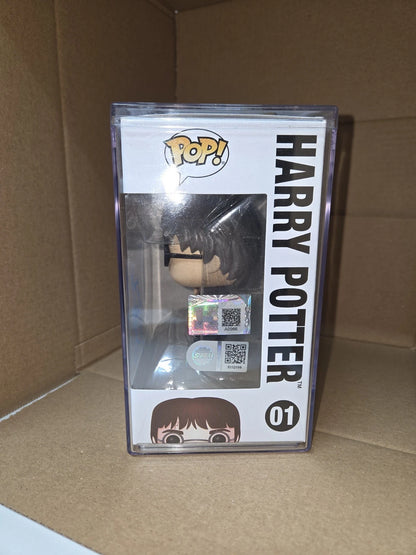 DANIEL RADCLIFFE Signed Harry Potter OFFICIAL Funko Pop #01 Movies SWAU & VIVO