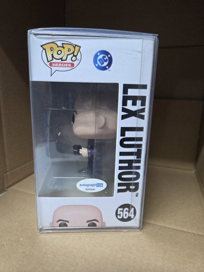 Jesse Eisenberg Lex Luthor Superman Auto Signed Funko Pop #564 COA W/Protector