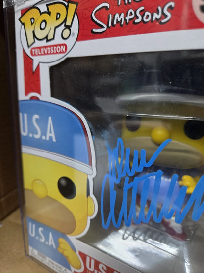 Dan Castellaneta Signed Autographed Funko USA Homer Simpsons Beckett COA