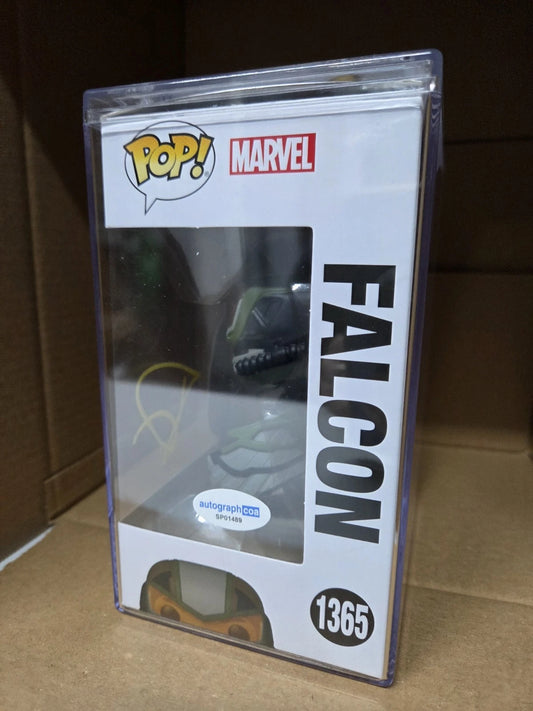 DANNY RAMIREZ SIGNED AUTOGRAPHED CAPTAIN AMERICA FALCON FUNKO POP RARE JSA COA