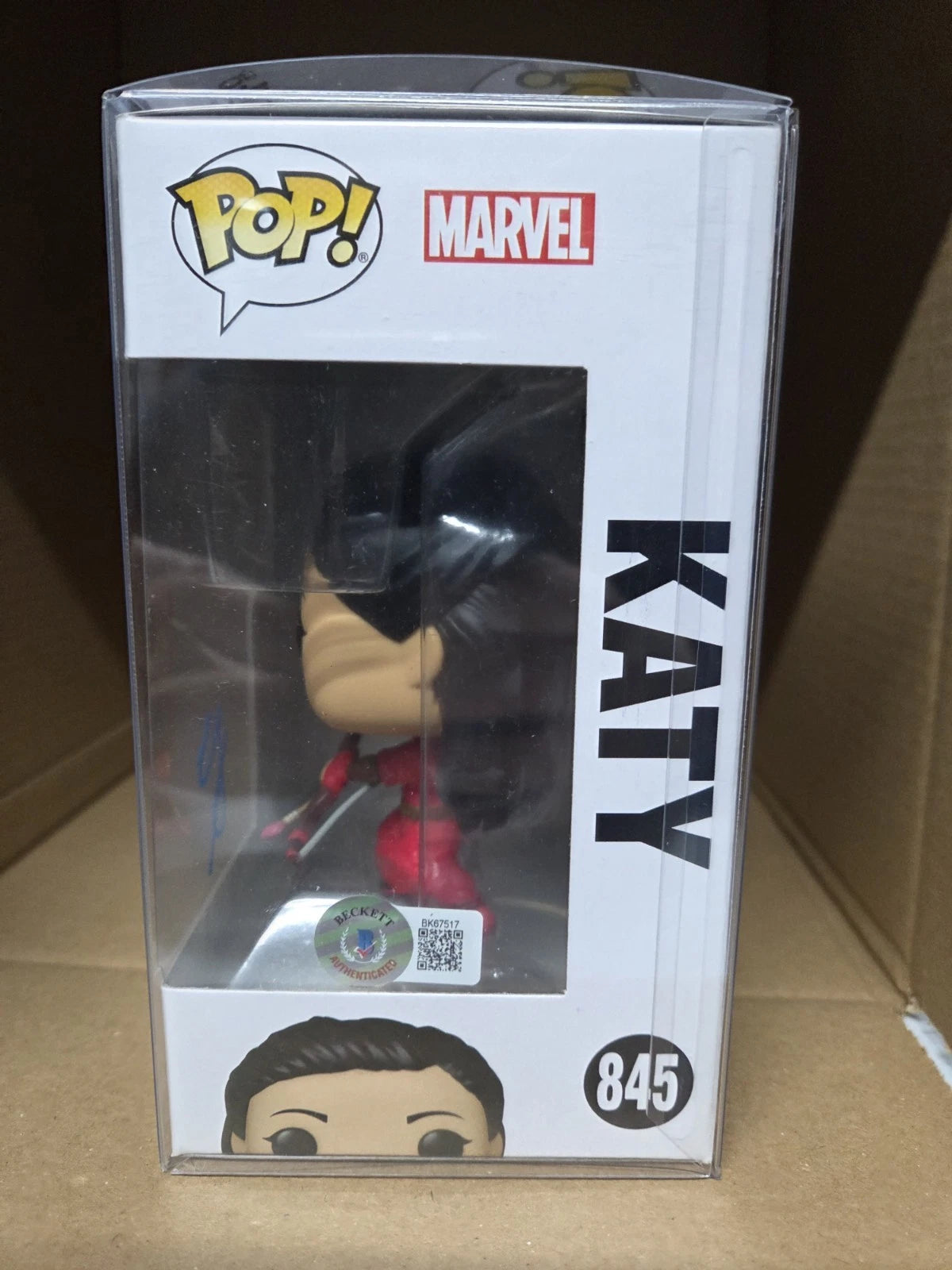 Awkwafina Signed Shang Chi & The Legend Of The 10 Rings Katy Funko Pop #845 SWAU