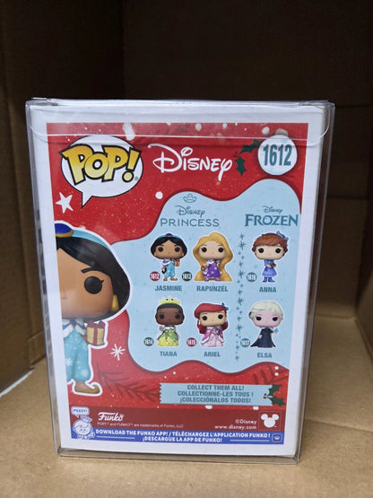 1621 Signed And Quoted Disney Princess Jasmine Funko Pop In Pop Protector