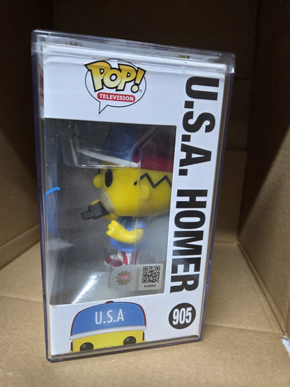 Dan Castellaneta Signed Autographed Funko USA Homer Simpsons Beckett COA