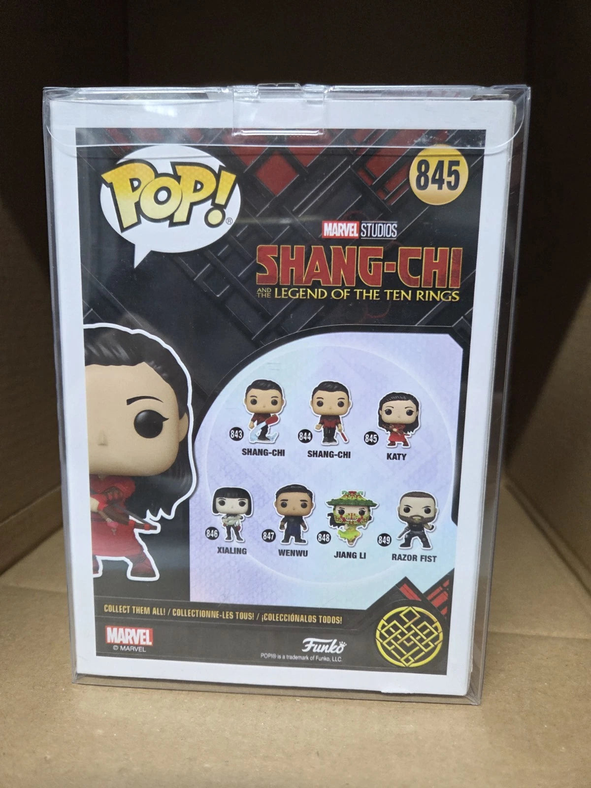 Awkwafina Signed Shang Chi & The Legend Of The 10 Rings Katy Funko Pop #845 SWAU