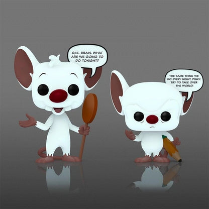Funko Pop Pinky & The Brain (Glow) Vinyl Figure 2-Pack Exclusive