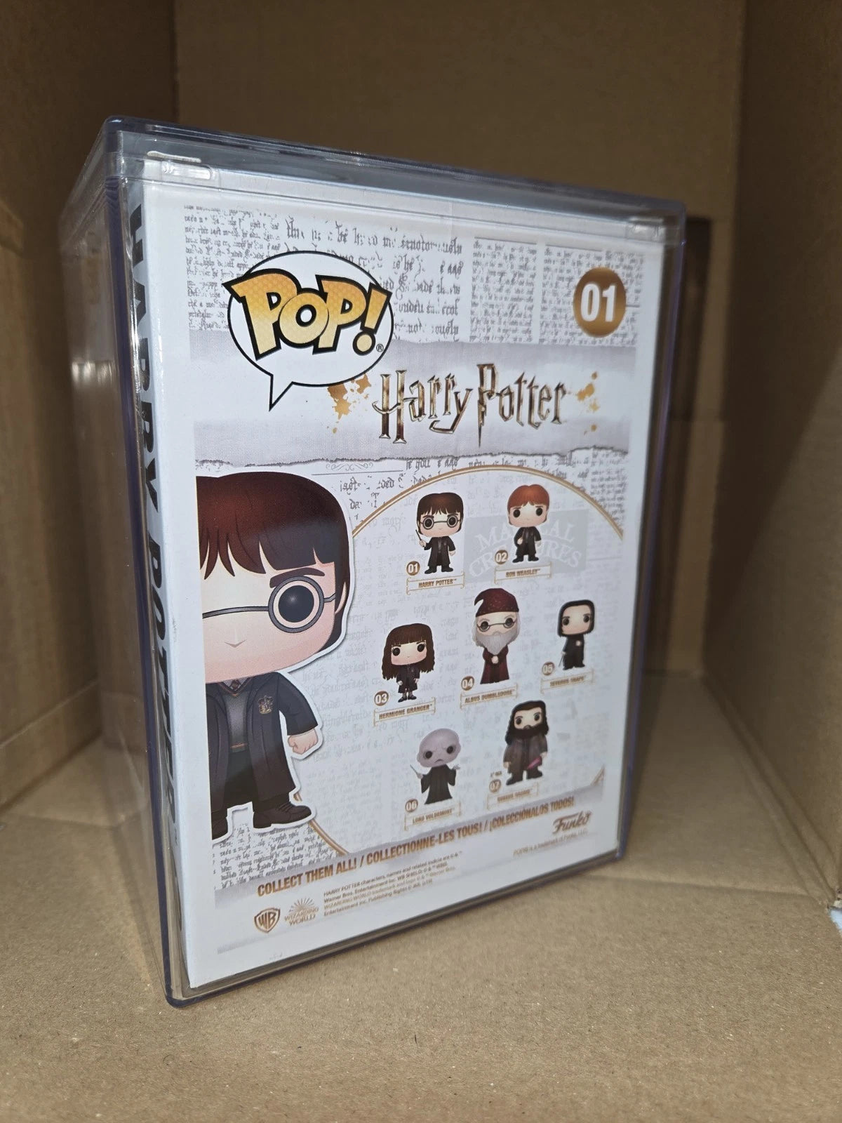 DANIEL RADCLIFFE Signed Harry Potter OFFICIAL Funko Pop #01 Movies SWAU & VIVO