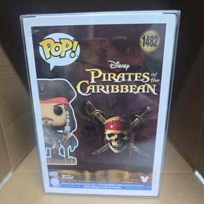 Jerry Bruckheimer Signed Autograph Pirates Of The Caribbean Jack Funko Pop! SWAU