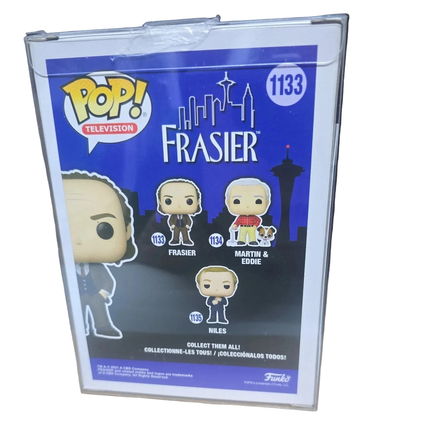 Kelsey Grammer Signed Frasier Funko Pop JSA COA #1133