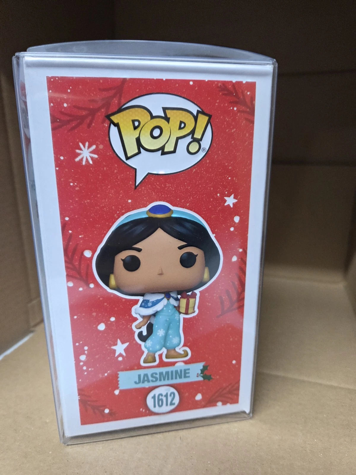 1621 Signed And Quoted Disney Princess Jasmine Funko Pop In Pop Protector