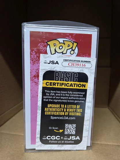 Share Funko Pop Ghost Face #1725 Signed Roger L Jackson JSA Certified Limited 25