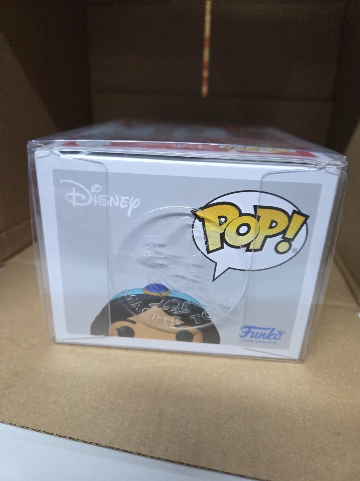 1621 Signed And Quoted Disney Princess Jasmine Funko Pop In Pop Protector