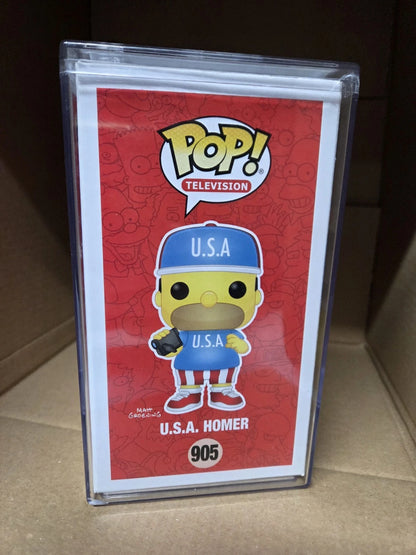 Dan Castellaneta Signed Autographed Funko USA Homer Simpsons Beckett COA