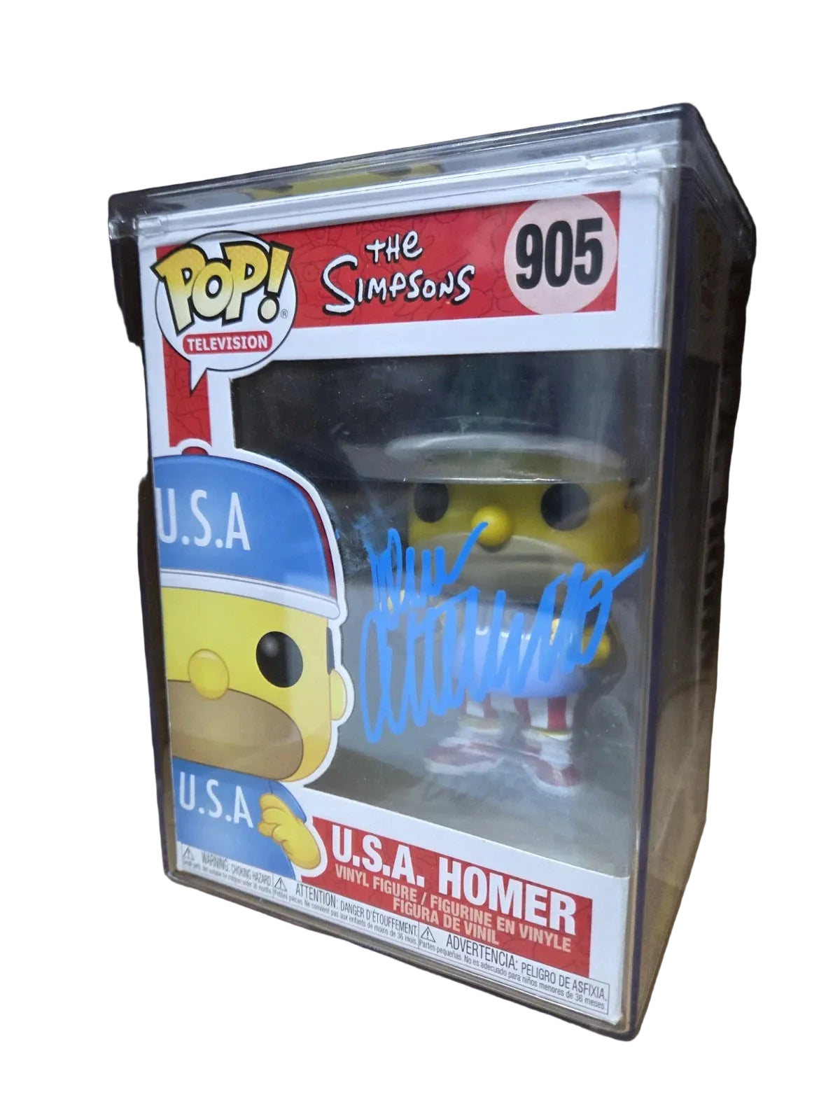 Dan Castellaneta Signed Autographed Funko USA Homer Simpsons Beckett COA