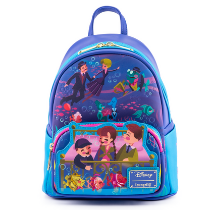 Loungefly Disney Bedknobs and Broomsticks Beautiful Briny Ballroom Womens Double Strap Shoulder Bag