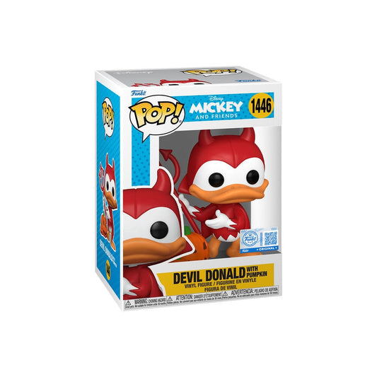 Funko Pop! Disney: Devil Donald with Pumpkin