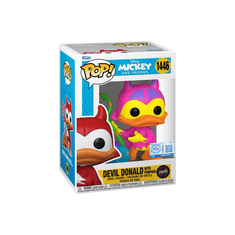 Funko  Pop! Disney: Devil Donald with Blacklight Chase