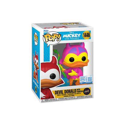 Funko  Pop! Disney: Devil Donald with Blacklight Chase