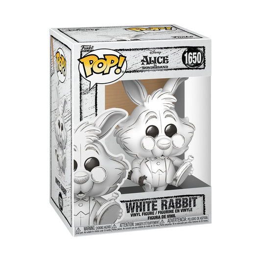 Disney POP! Vinyl Figure Sketched- White Rabbit