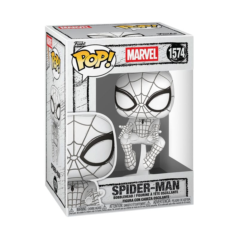 Marvel POP! Vinyl Figure Sketched - Spider-Man